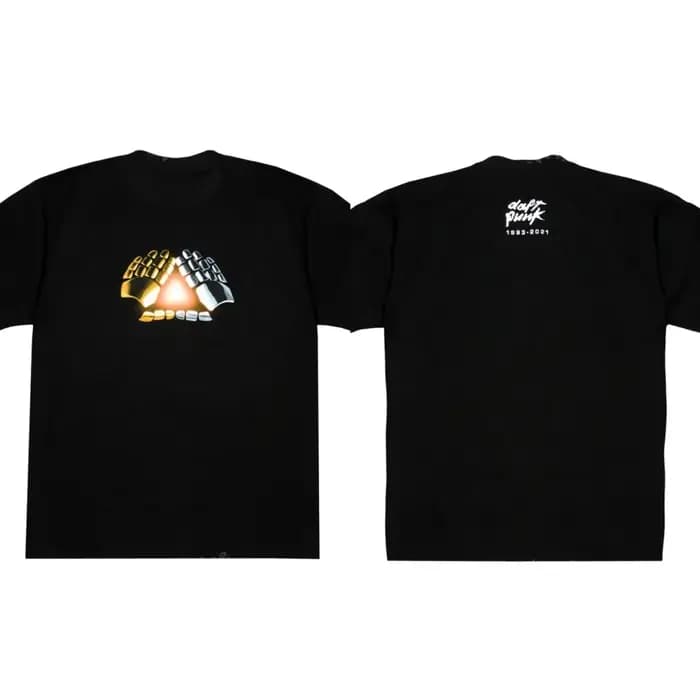 T-shirt d'été Daft Punk pour hommes