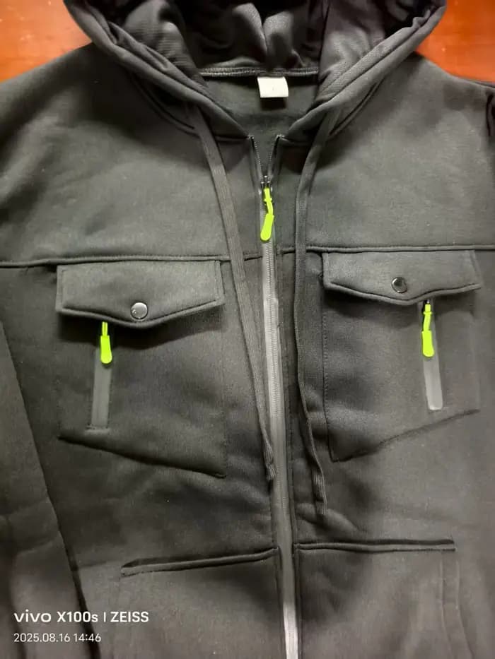 Sweat à capuche zippé décontracté pour homme 2026 – Style urbain tendance