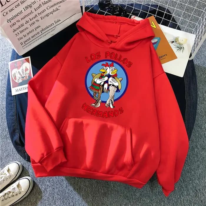Sweat à capuche imprimé Los Pollos Hermanos