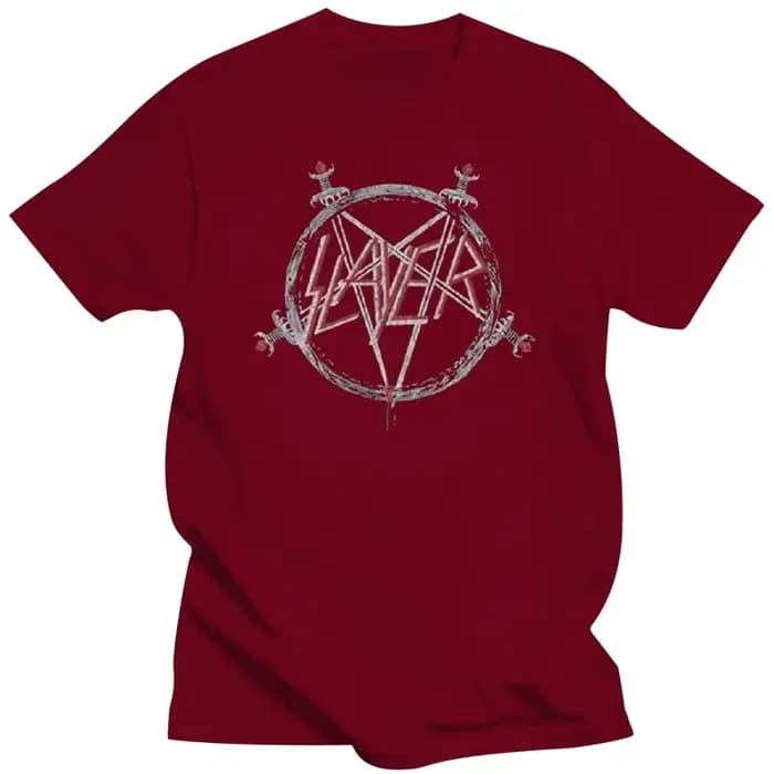 T-Shirt avec Logo Pentagramme Slayer