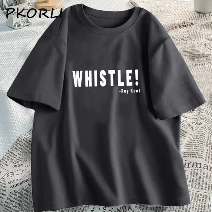 T-shirt manches courtes col rond homme et femme, streetwear, humoristique et décontracté, en coton,