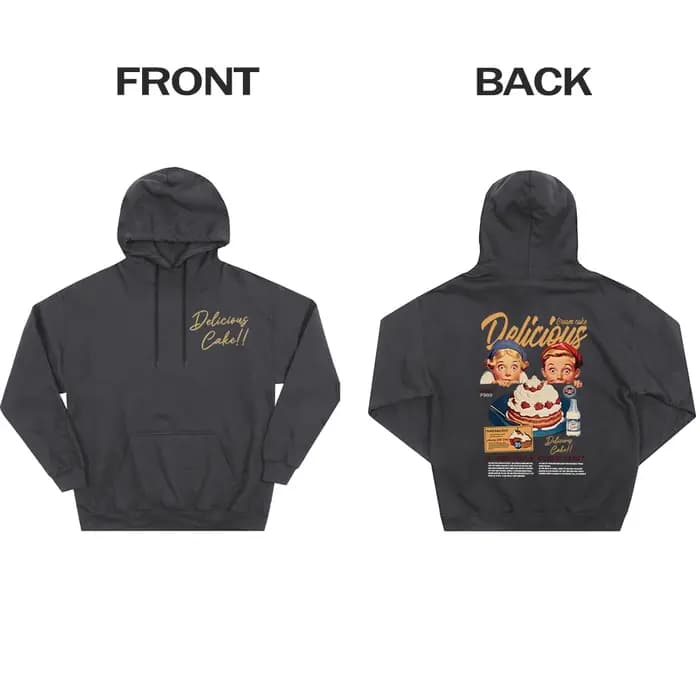 Sweat à capuche imprimé pour hommes