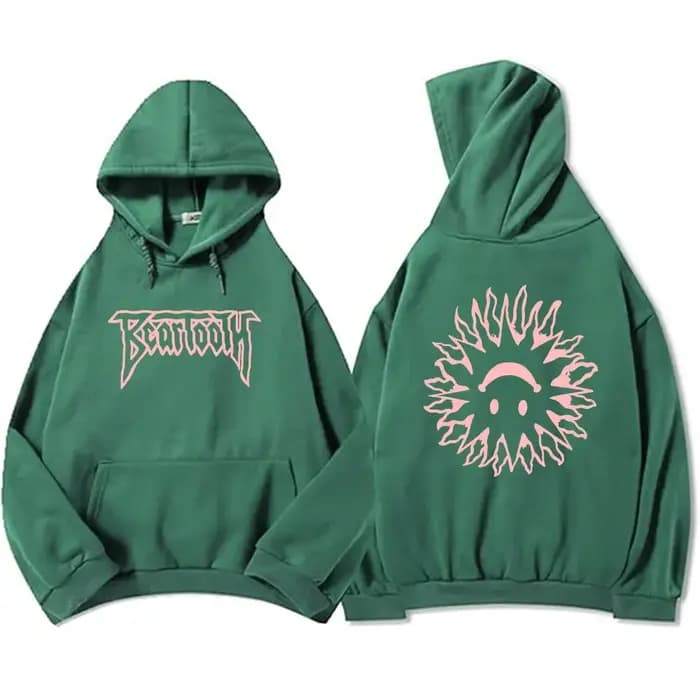 Sweats à capuche Pink Beartooth Rock Band pour hommes