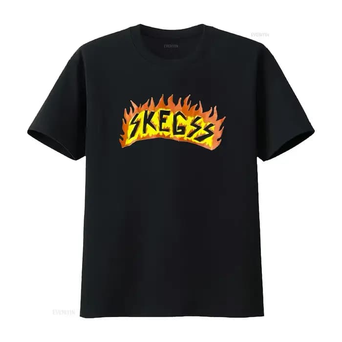 T-shirt vintage imprimé groupe de rock australien Skegss