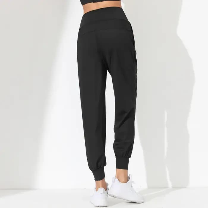 Pantalon de Yoga femme ample mince