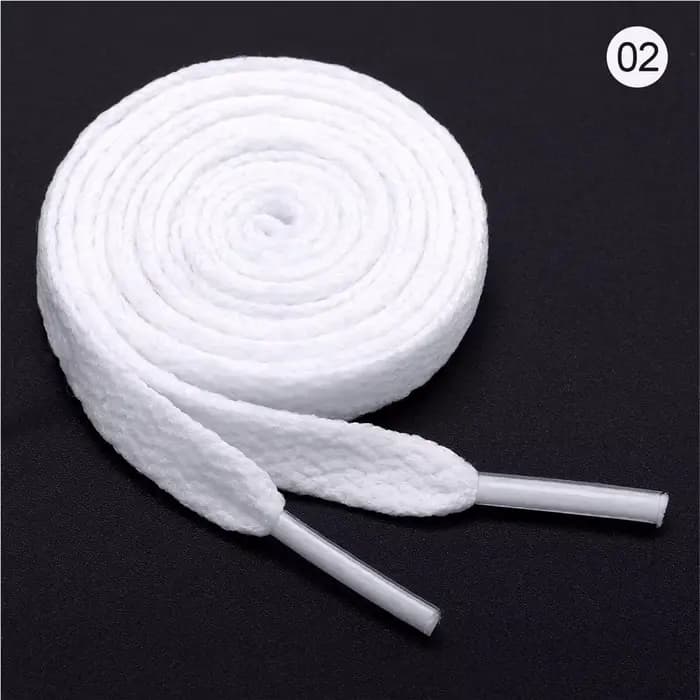 26 couleurs lacets noir blanc