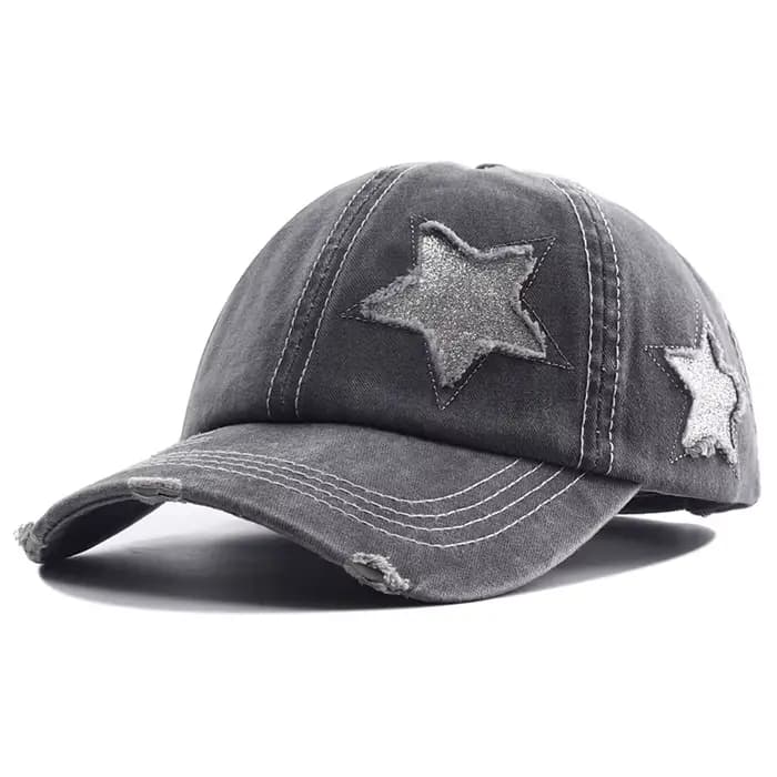 Casquette de baseball à queue de cheval haute pour femmes
