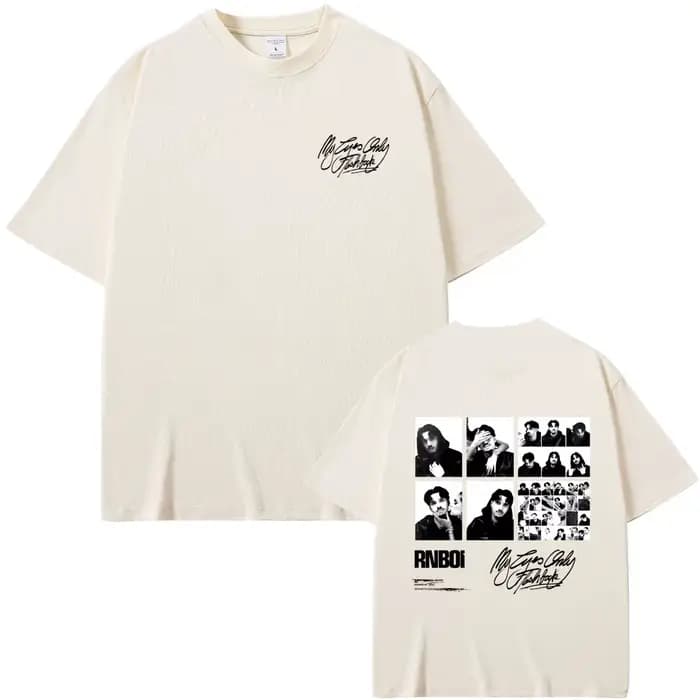 T-shirt graphique Rapper RnBoi My Eyes Only Flashback Album pour hommes et femmes
