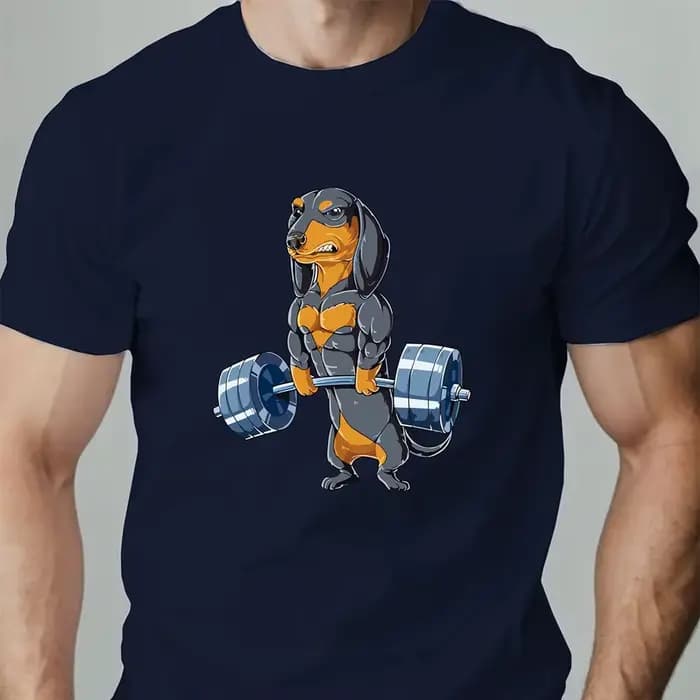 T-Shirt de sport 100% coton pour hommes