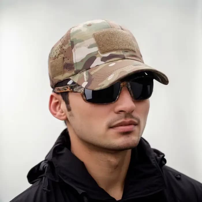 Casquette de baseball camouflage respirante et décontractée pour hommes