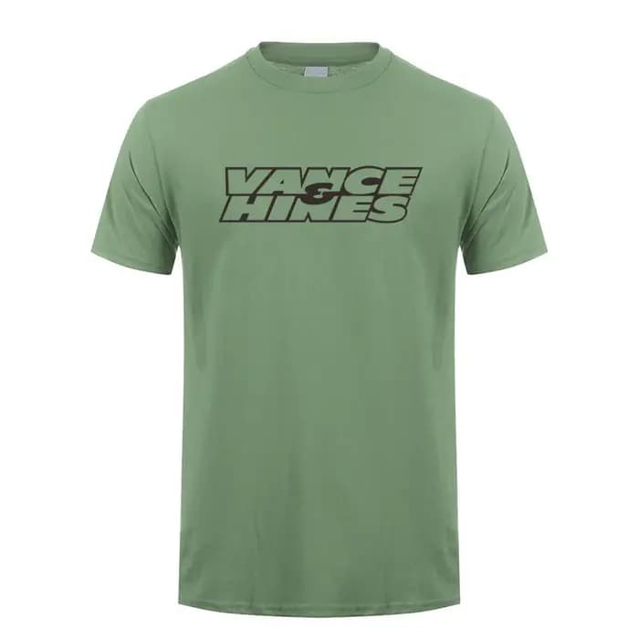 Vance et Hines T Shirt d'été Hommes Coton à manches courtes