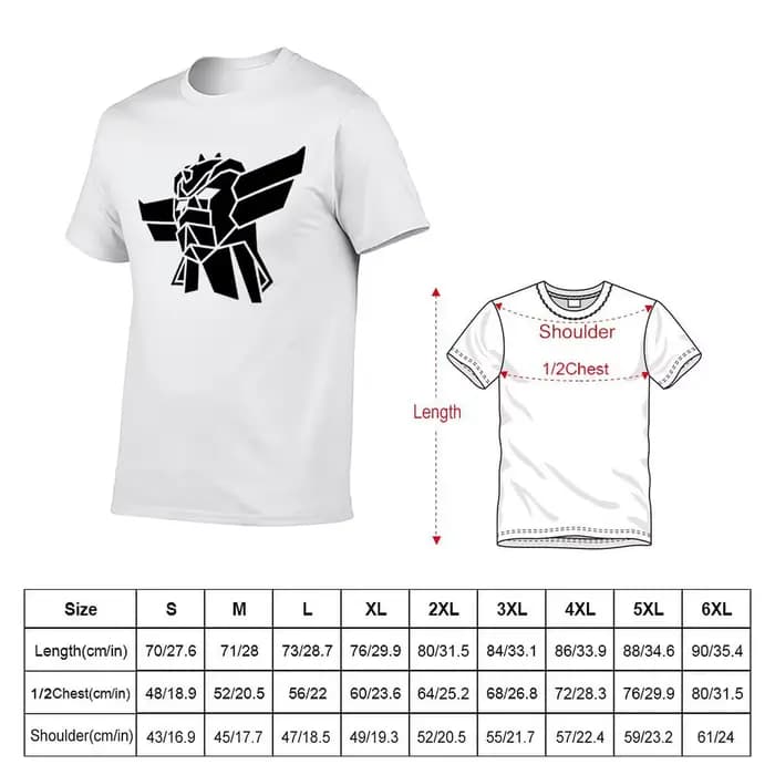 Goldorak T-Shirt coton T-Shirt pack hommes t-shirts graphiques T-Shirt
