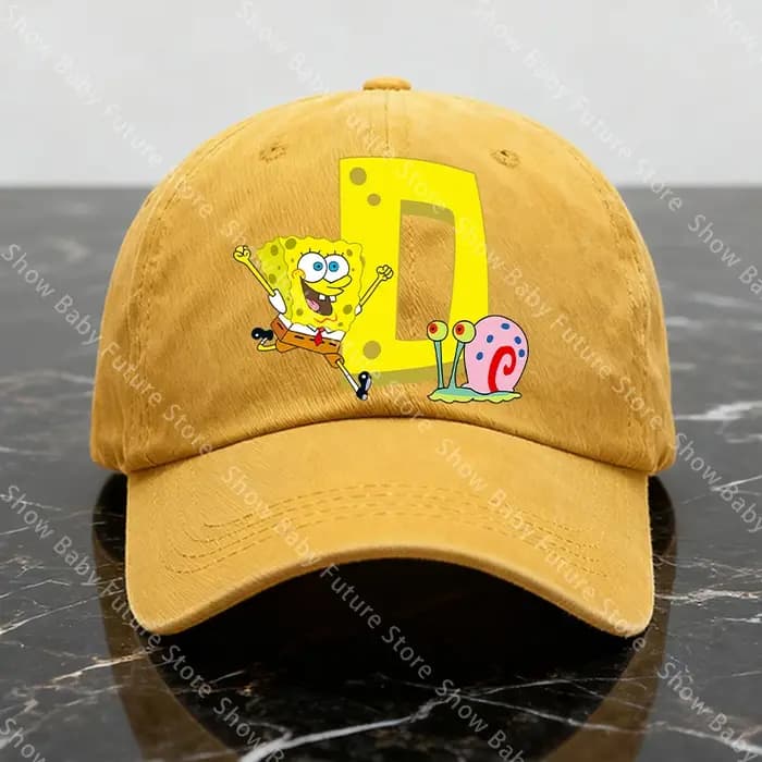 Nouvelles casquettes de baseball Bob l'éponge pour adultes