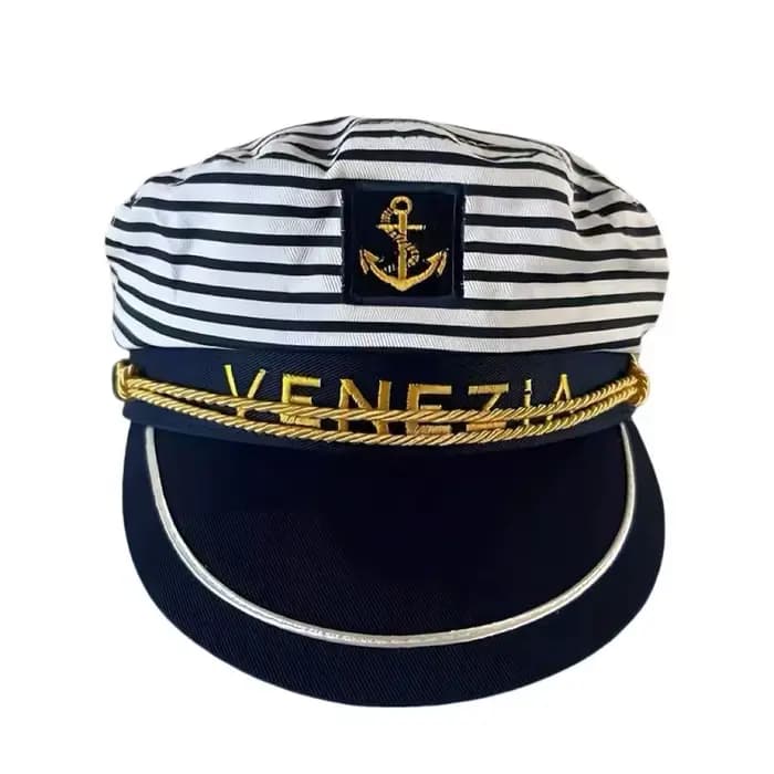 Captain casquette bleu marine
