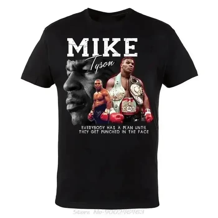 T-shirt de champion de boxe Iron Mike