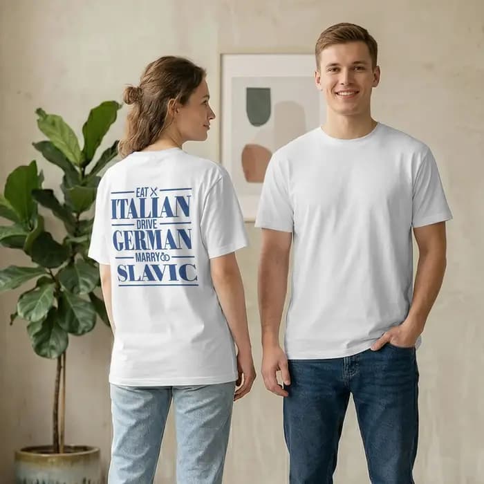T-shirts pour hommes en coton à manches courtes