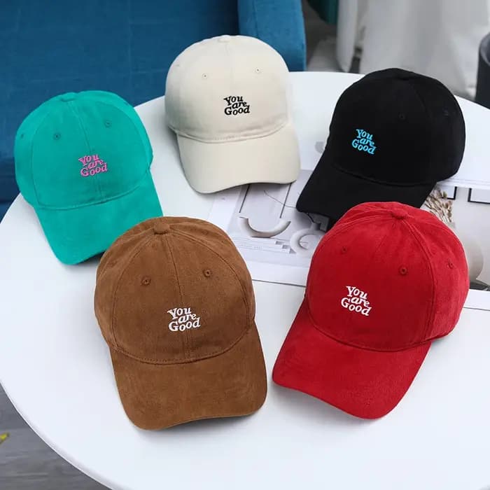 Casquette à visière marron pour hommes et femmes