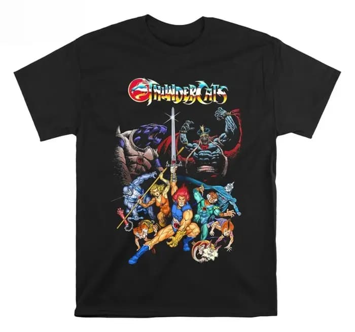 T-shirt Thundercats : Le Série TV – Cadeau Tendance Unisexe Imprimé Style Urbain