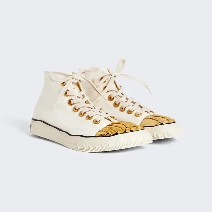 Chaussures de planche à bout doré pour hommes et femmes