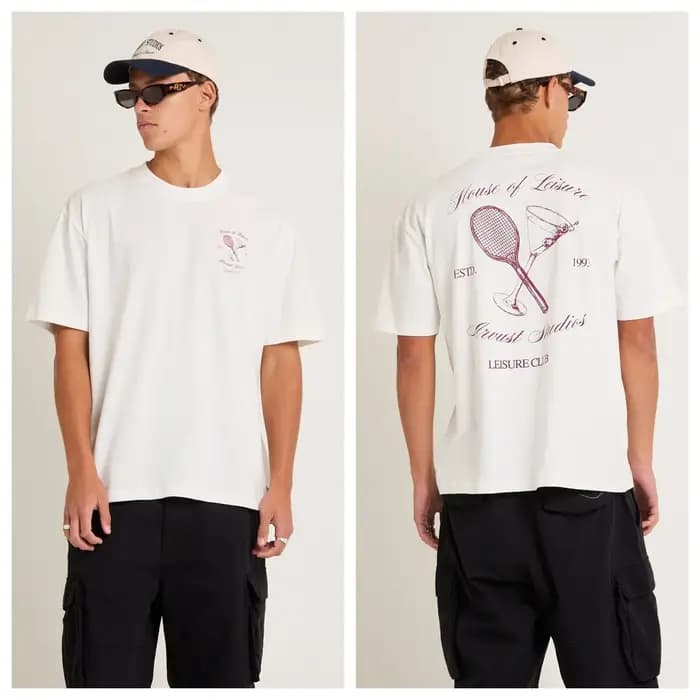 T-shirt 2026 House de luxe de haute qualité en pur coton imprimé