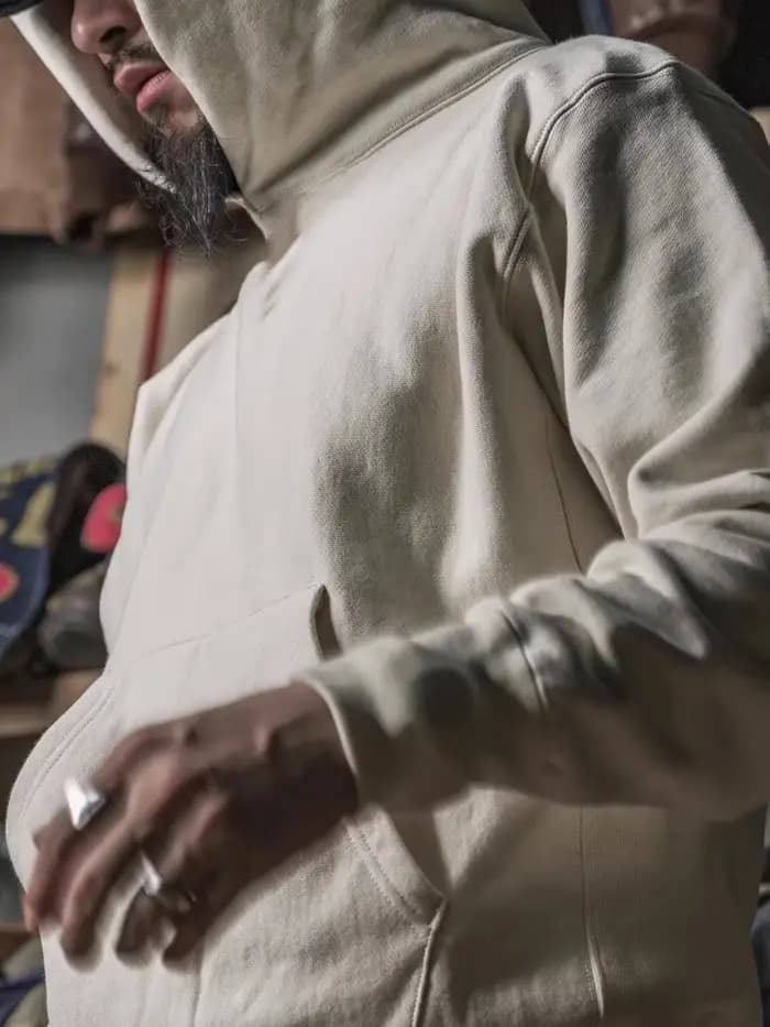 Robuste Bronson Reverse Weave pull à capuche rétro Steetwear mode hommes sweat