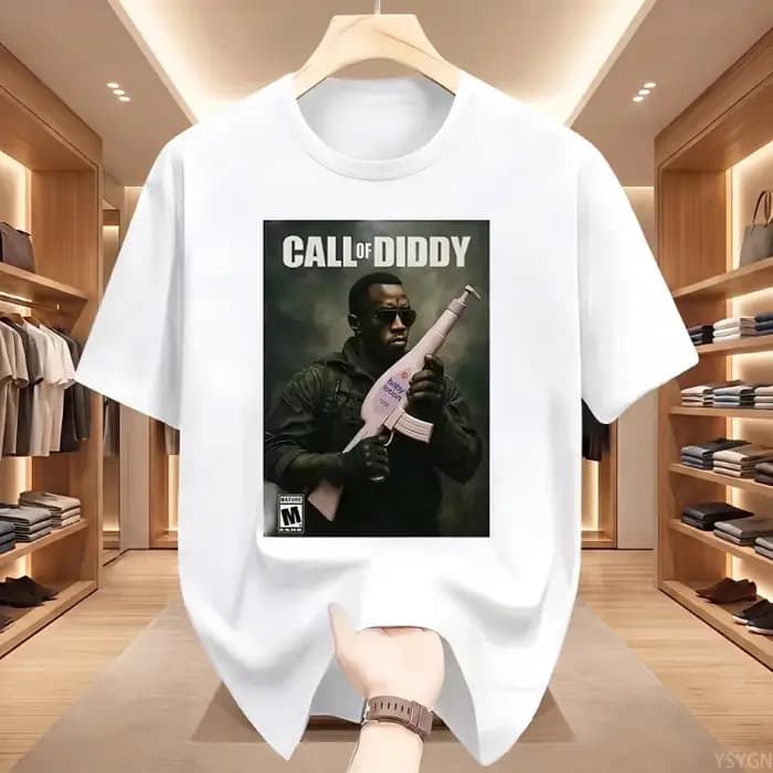 T-shirt Call of Diddy pour hommes et femmes