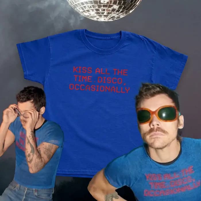 T-shirt Kiss All The Time Disco Occasionally