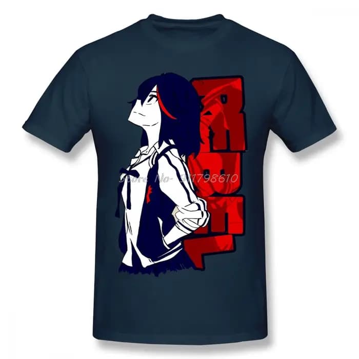 Kill La Kill-Rebel Ryuko t-shirt blanc Gintama imprimé
