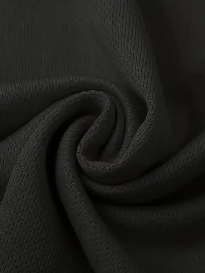 T-Shirt à Col Rond pour Homme, Noir Ultra observateur, vaccage Rapide, Respirant, Absorbant la Sueur