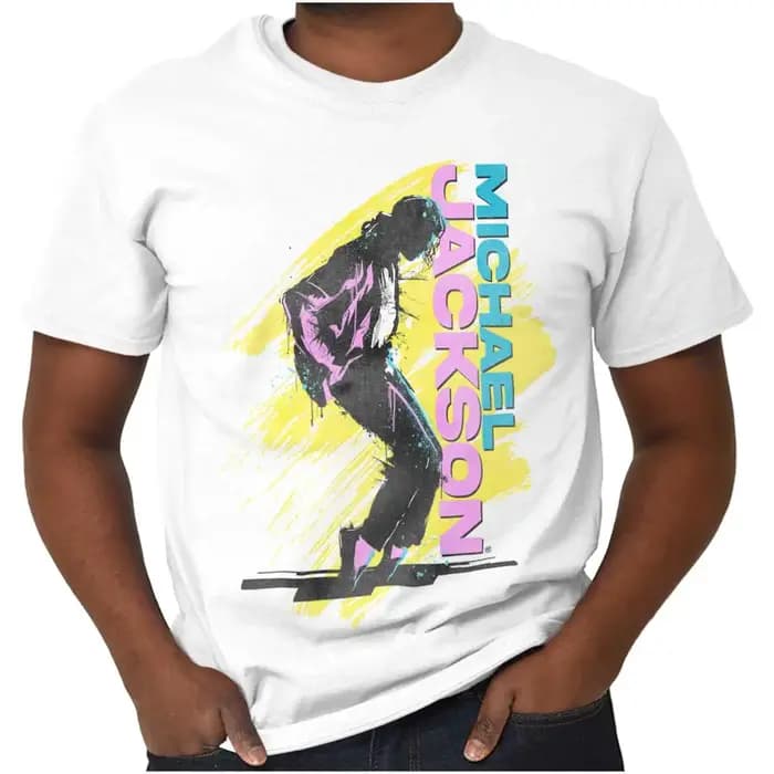 T-shirt Michael Jackson King of Pop Dance pour hommes et femmes