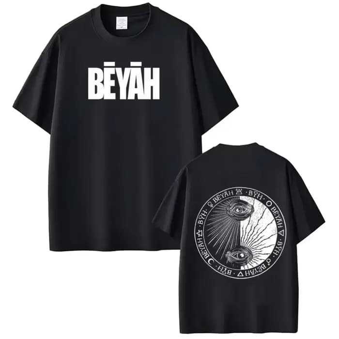 T-shirts imprimés pour hommes et femmes du rappeur Damso Beyah Tour 2026, t-shirts hip-hop d'été à m