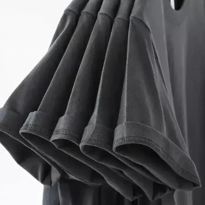 T-shirt gris anthracite pour hommes et femmes