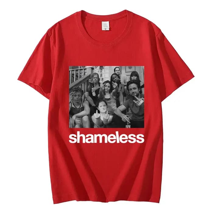 TV Play Shameless graphique T-shirts hommes femmes mode Vintage à manches courtes T-shirt Streetwear