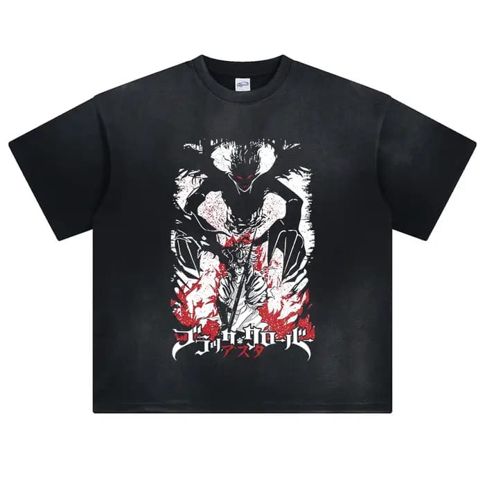 T-shirt manches courtes homme, streetwear, hip hop, estival et décontracté, Harajuku, en coton