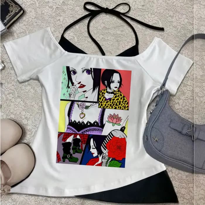 T-shirt Nana à col court pour fille