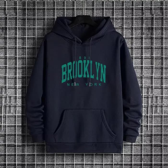 Brooklyn imprimé hommes sweats à capuche urbain Streetwear mode sweat
