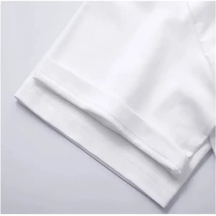 T-shirt décontracté pour homme MarsMax avec imprimé lettres 'Start All Over Again'