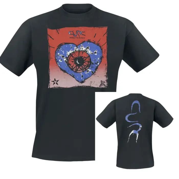 Pornography 1982 The Cure T-Shirt pour hommes et femmes