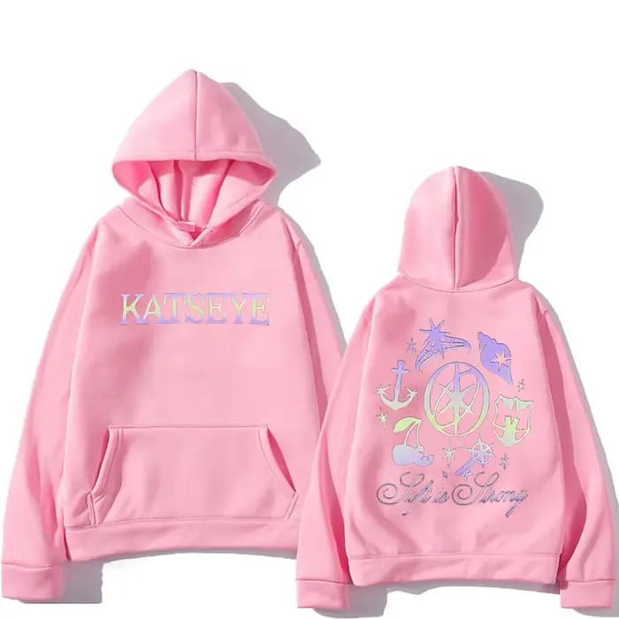 Katseye mode sweat à capuche hommes femmes 2025 surdimensionné à manches longues vêtements pulls décontractés vintage