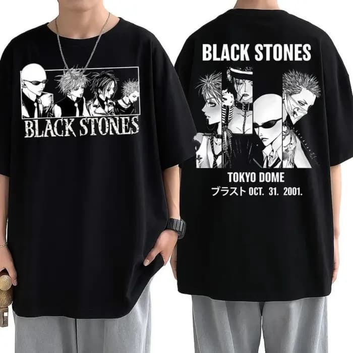 Nana Anime dos homme chemise graphique Manga amant Otaku Ropa groupe de musique