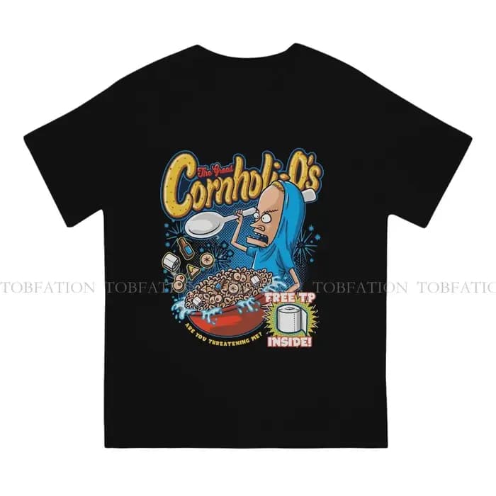 T-shirt en coton à col rond pour hommes