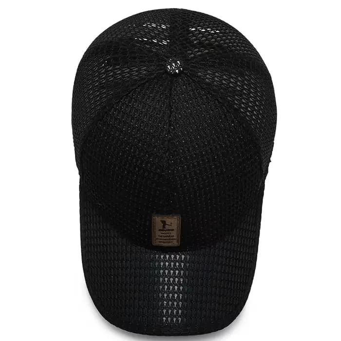 Casquette de baseball respirante pour hommes