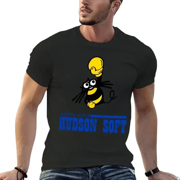 Hudson-T-shirt de boxe doux avec logo d'équation pour hommes
