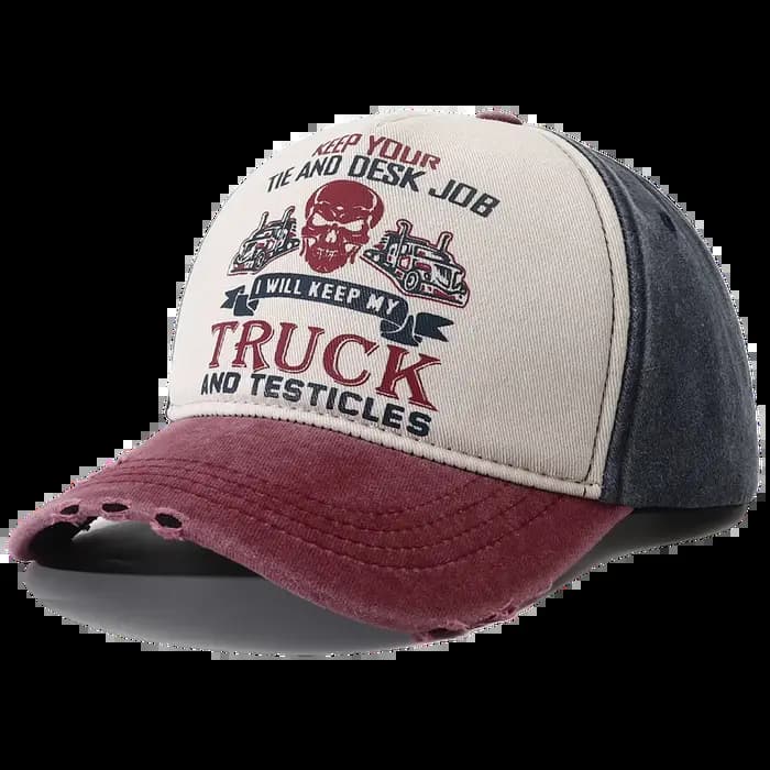 Casquette de Baseball Vintage à 5 Panneaux pour Homme et Femme, Chapeau à Rabat, Style Hip Hop, Cami