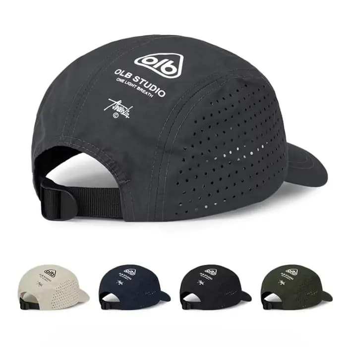 Casquette de baseball en maille à séchage rapide à bord court – Pare-soleil léger et respirant avec protection UV