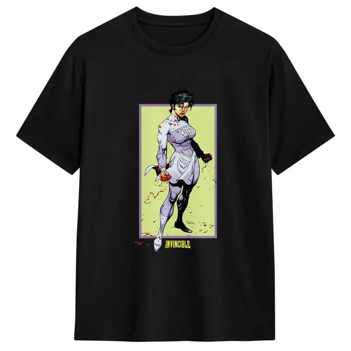 T-shirt Invincibles Anissa en coton pour hommes, t-shirt d'été décontracté populaire à manches court