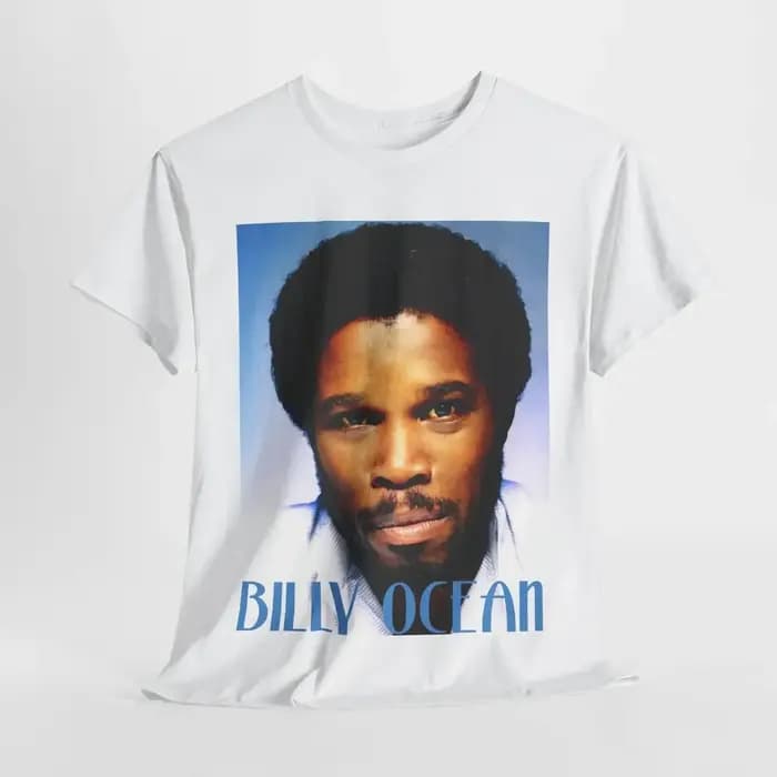 T-shirt Billy Ocean vintage années 90