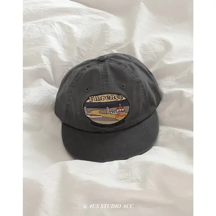 Casquette de baseball vintage pour hommes et femmes - lettrage brodé, visière plate, protection solaire, casquette bec de canard amincissante