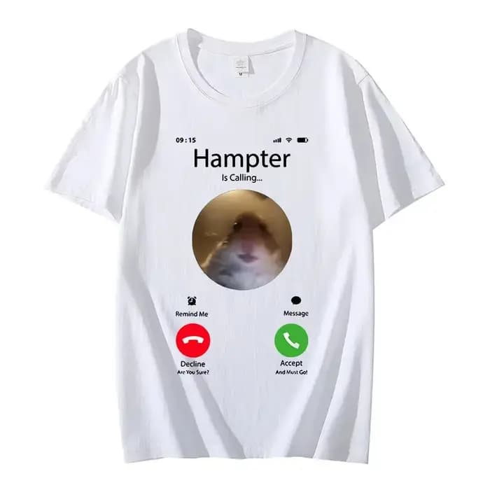 T-shirt Dank Meme Hamster | T-shirt graphique viral Meme Internet