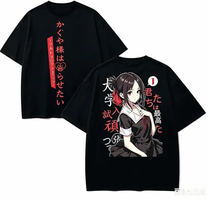 T-shirt Kaguya-sama Love Is War pour les amateurs d'anime